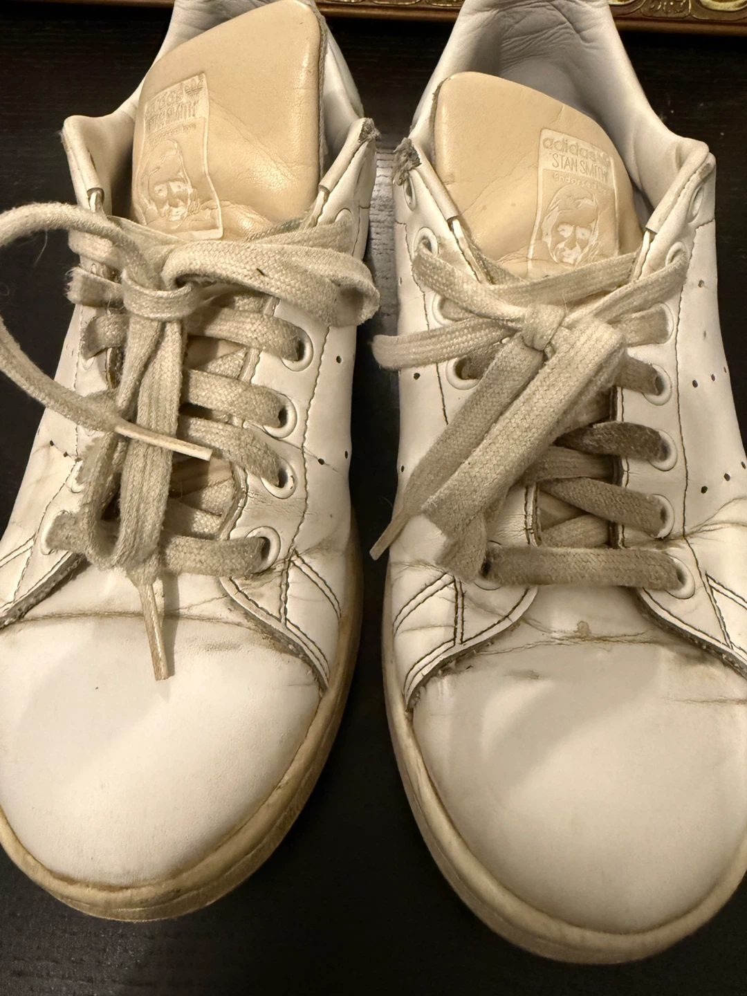 Adidas Stan Smith White Sneakers - Size 7.5