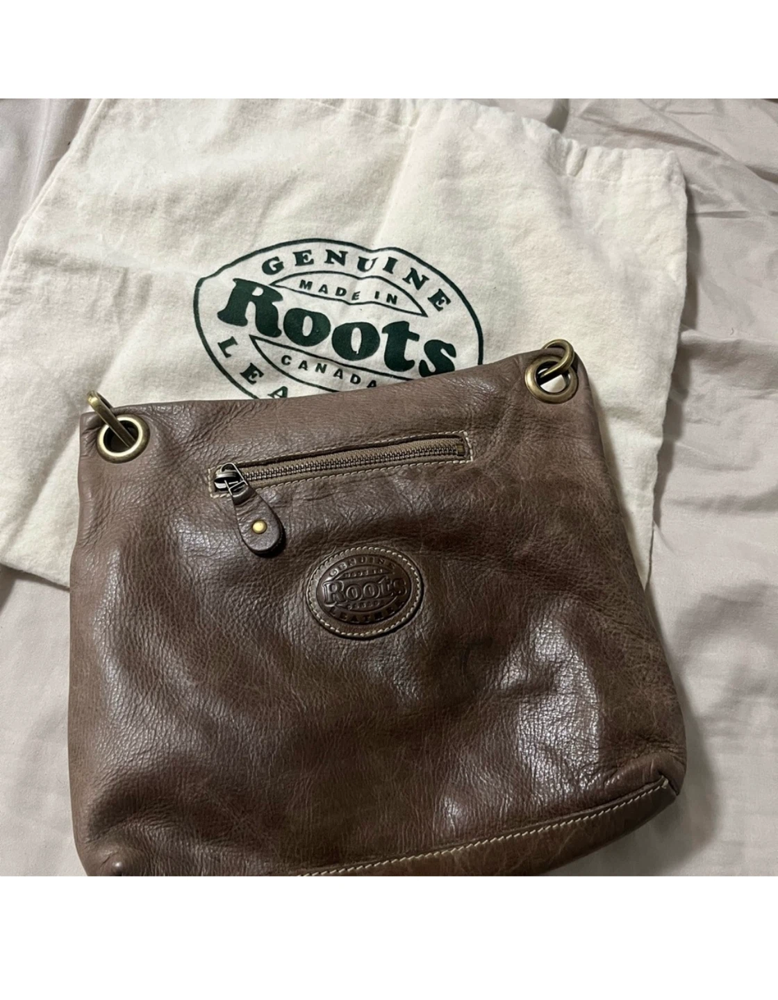 Roots Genuine Leather Crossbody Bag - photo 2