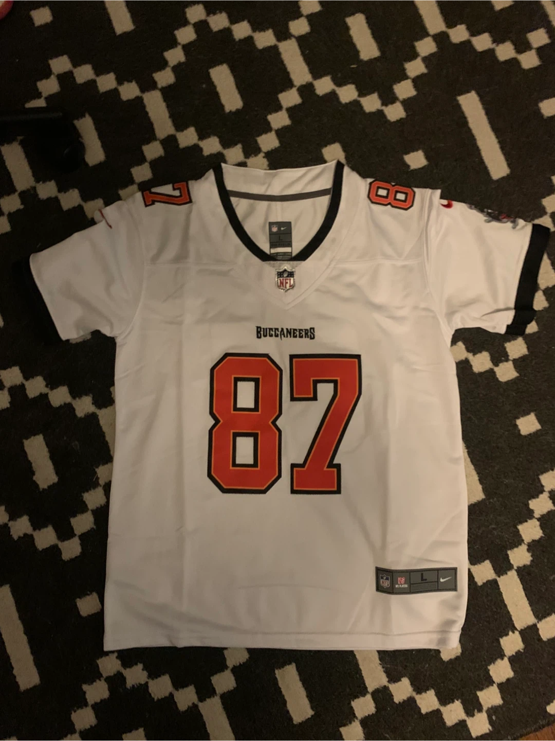 Nike Tampa Bay Buccaneers Gronkowski #87 Jersey - L