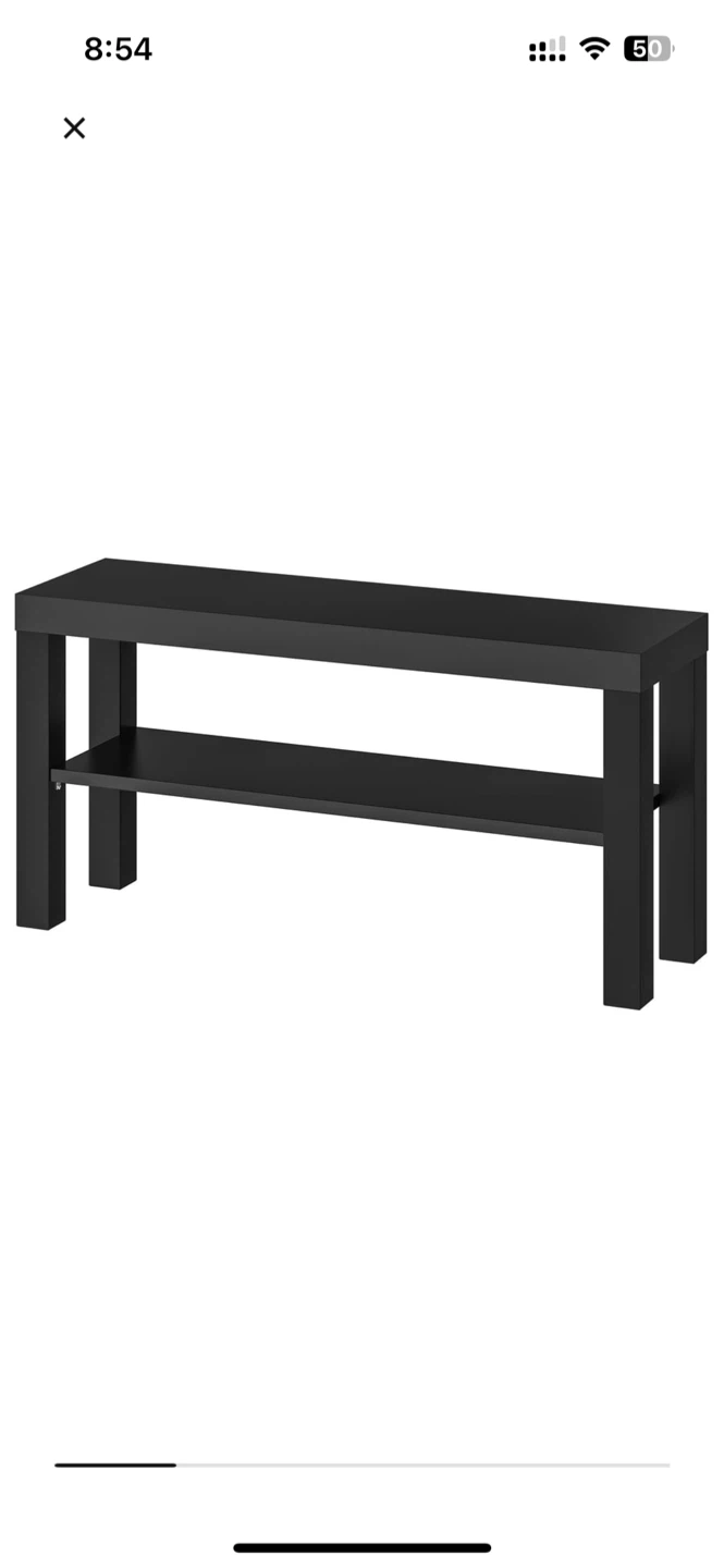IKEA Lack TV Unit - Black