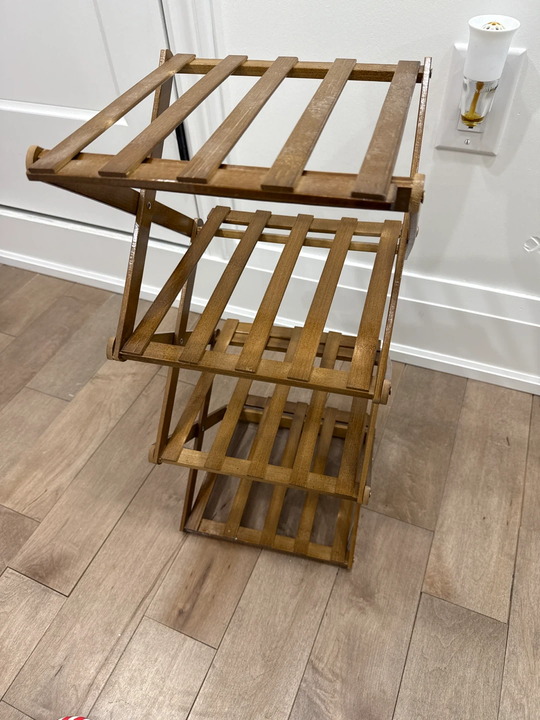 Shoe Rack Foldable/Wooden