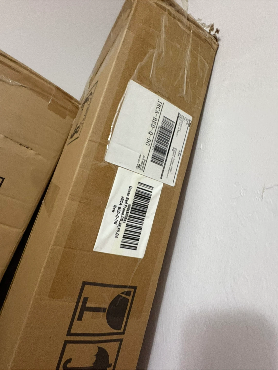 Queen Size Frame - New in Box! And Queen size mattress