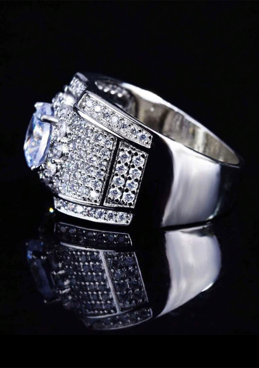 Eagle Design Ring - Gold & Silver - photo 4