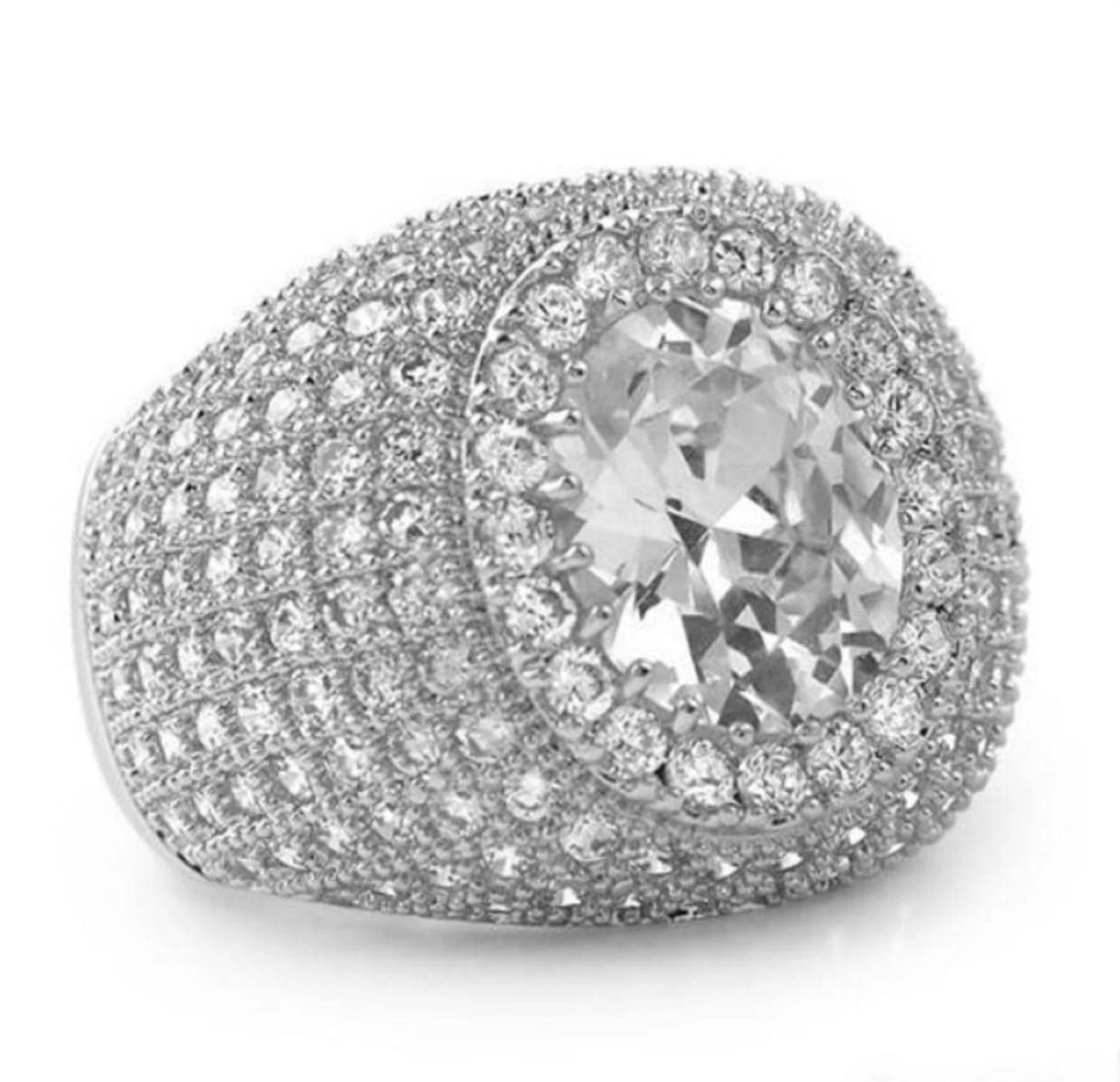 Eagle Design Ring - Gold & Silver - photo 5
