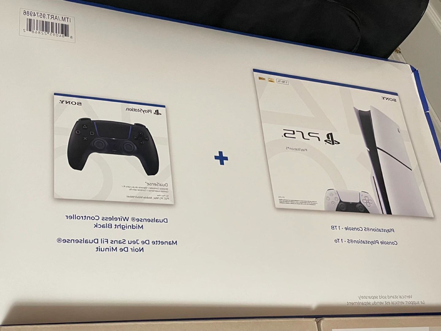 PlayStation 5 Console & Midnight Black Controller