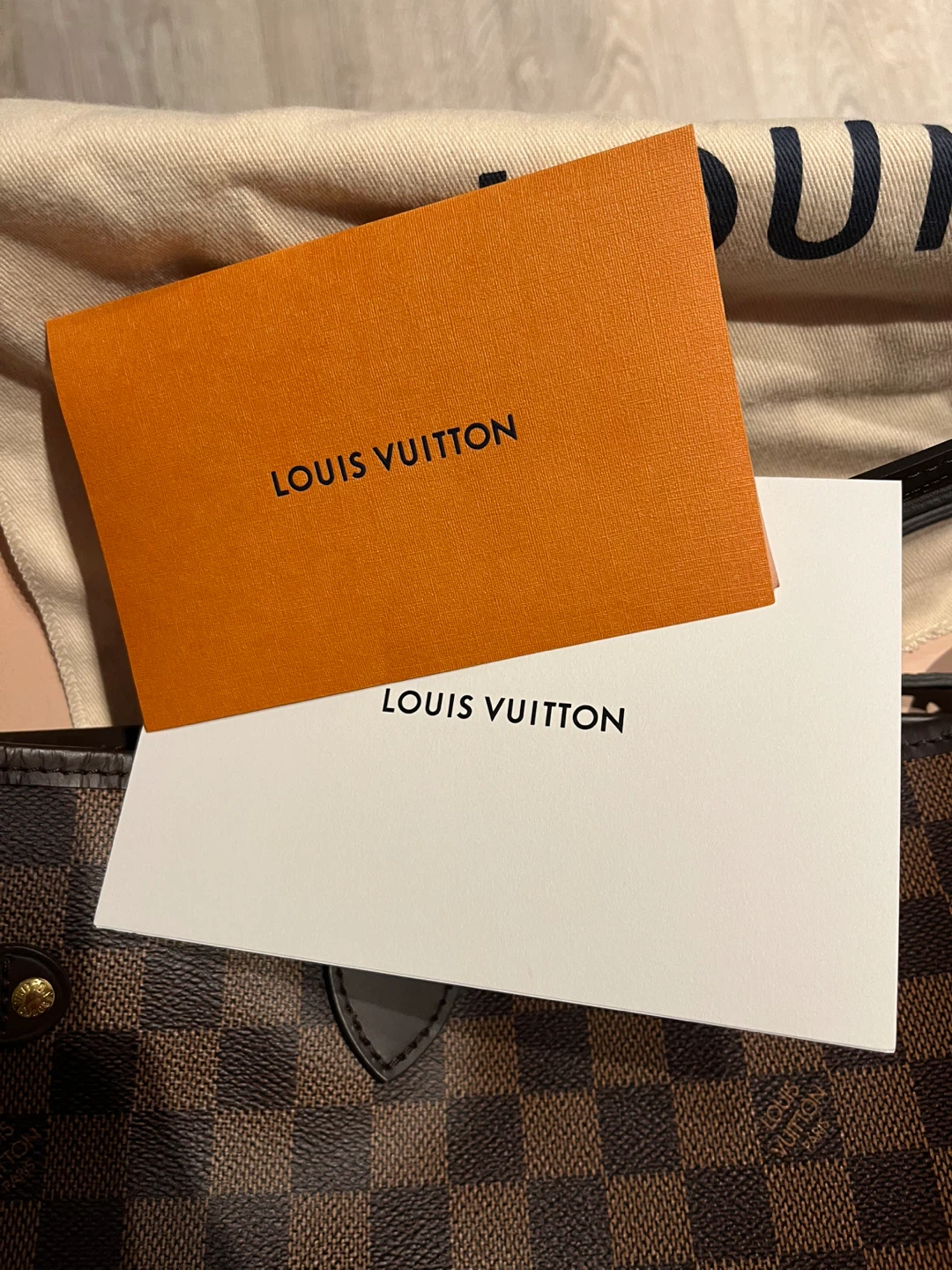Louis Vuitton Neverfull MM Damier Ebene Tote - photo 5