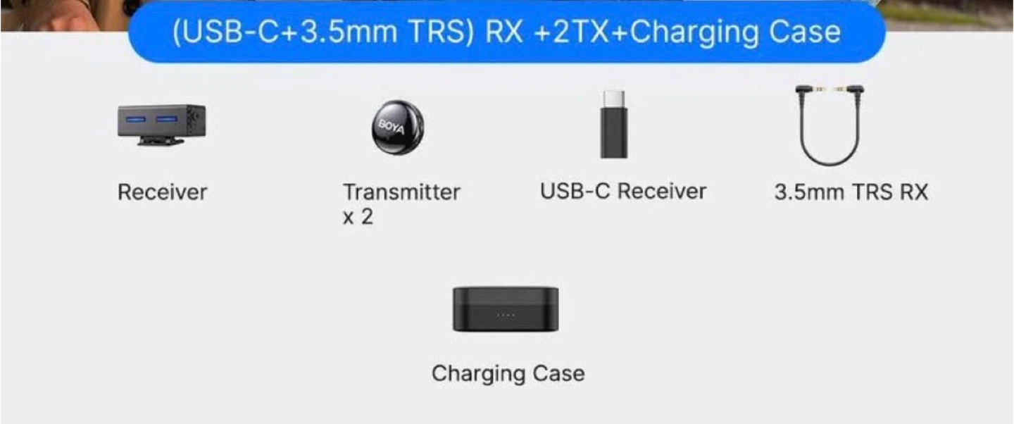 BOYA Link 3 Wireless Microphone - photo 2