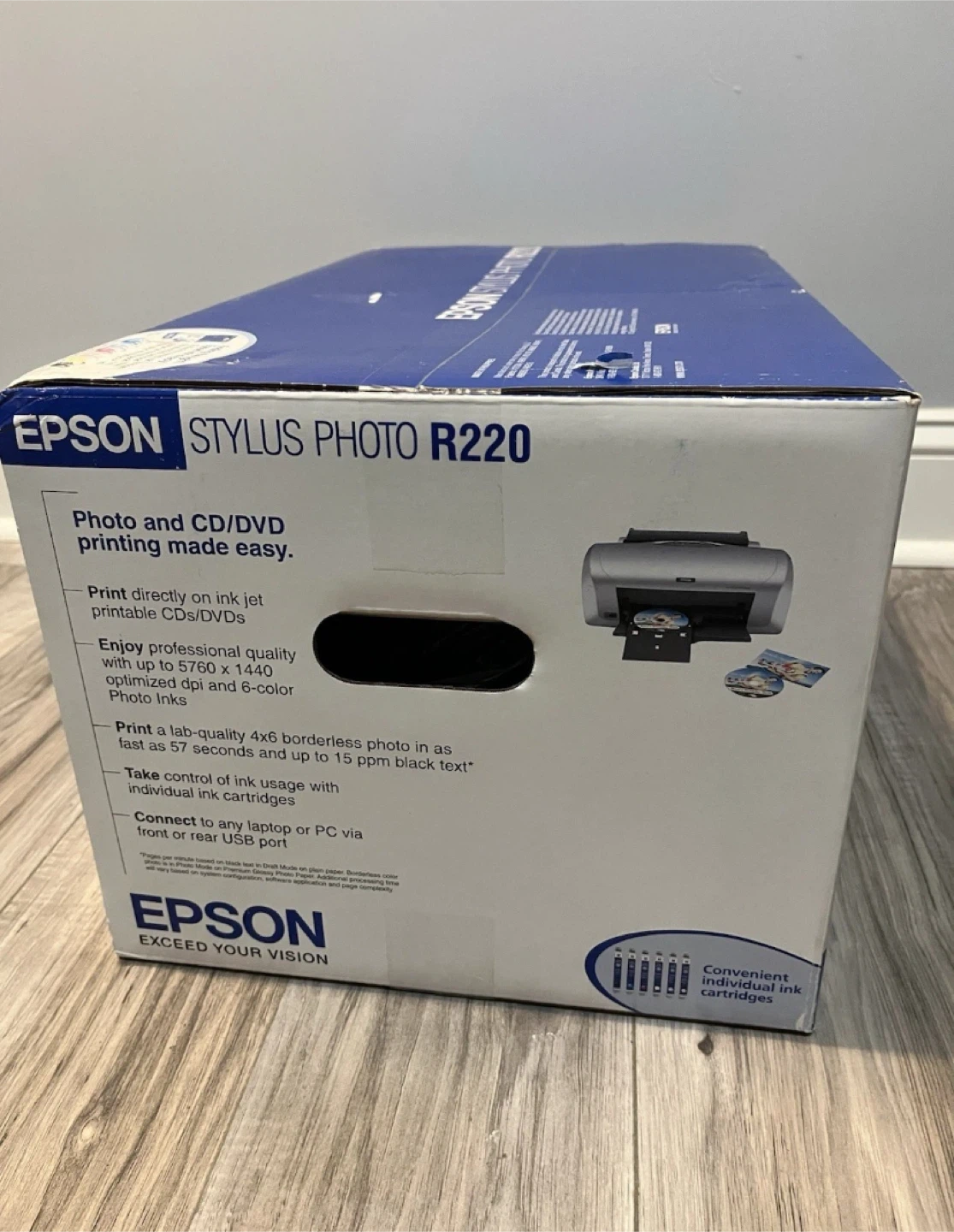 Brand New. Epson Stylus Photo R220 Inkjet Printer - photo 2