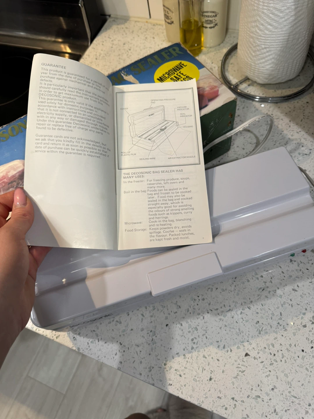 Food Saver Vacuum Bag Sealer - photo 5