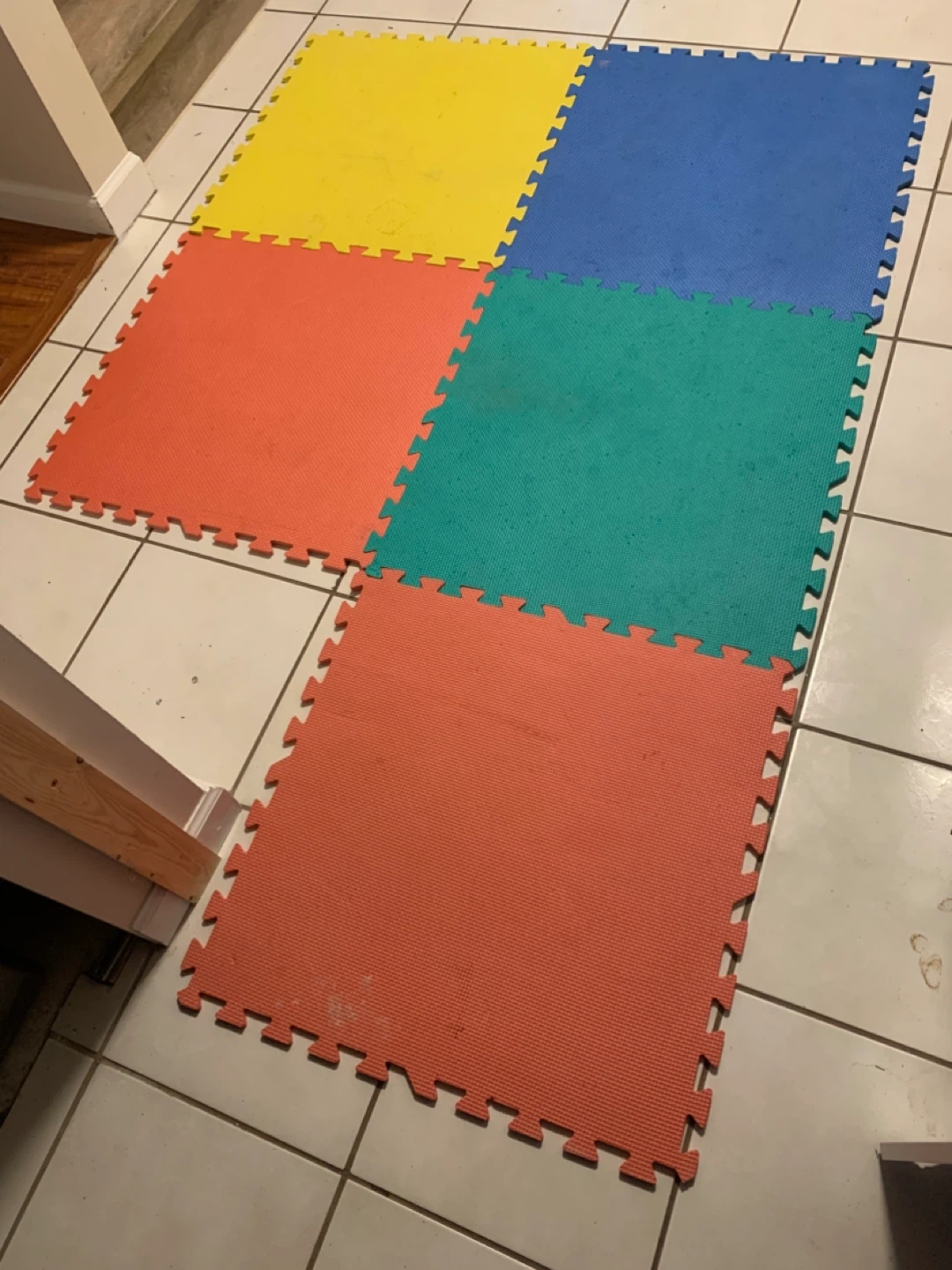 2 ft X 2 ft Colorful Foam Play Interlocking Mat Tiles