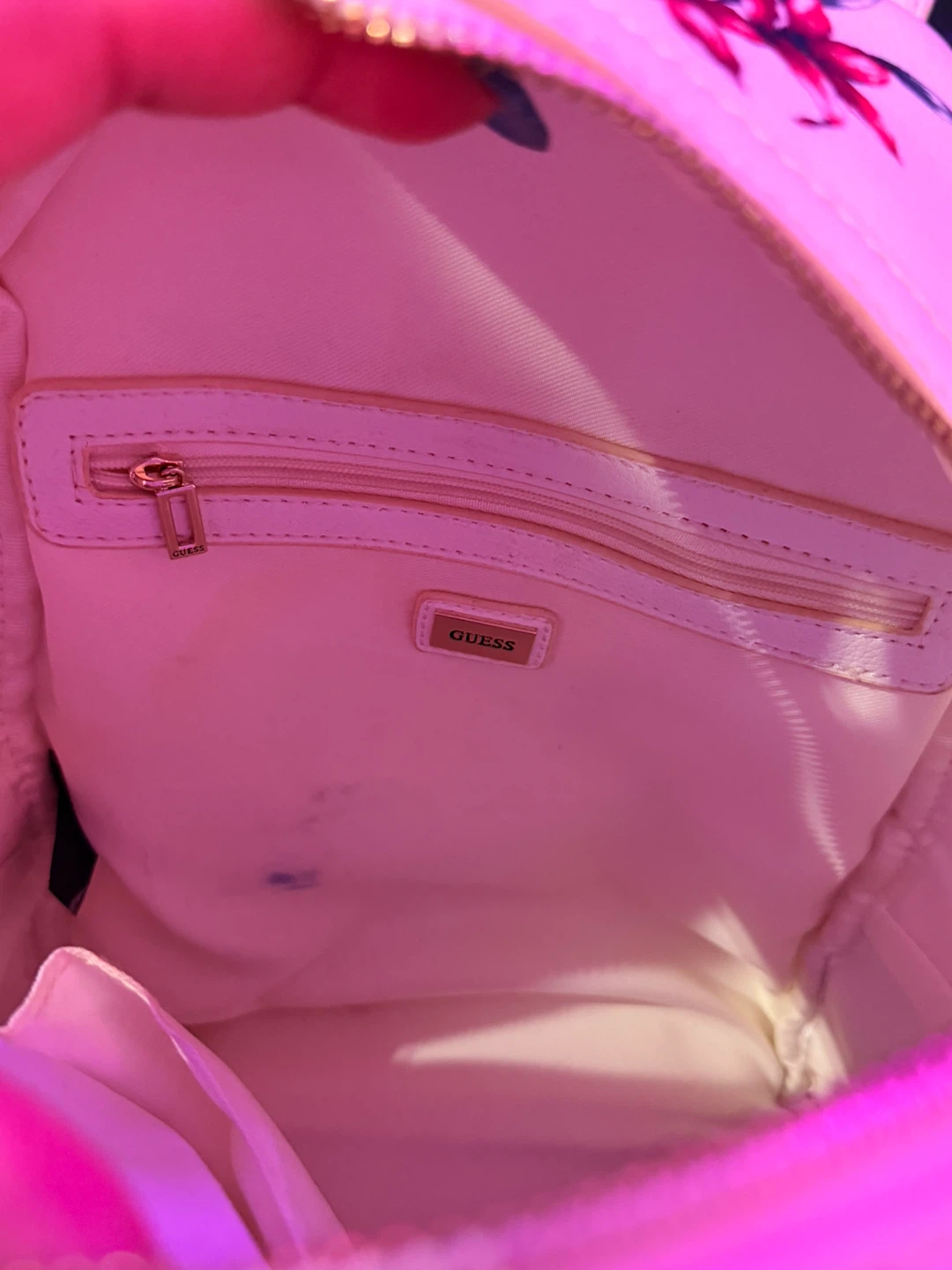 Guess Floral Print Mini Backpack - photo 4