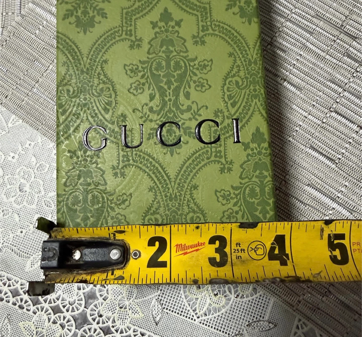 New GUCCI empty green classic  box 9 x 4 inches - photo 3