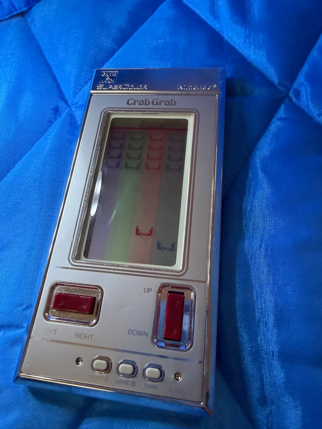 Nintendo Game & Watch Super Color Crab Grab - photo 2