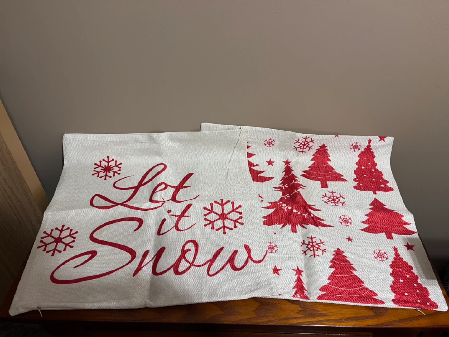 CHRISTMAS THROW PILLOW COVERS (Set of 4) - photo 2