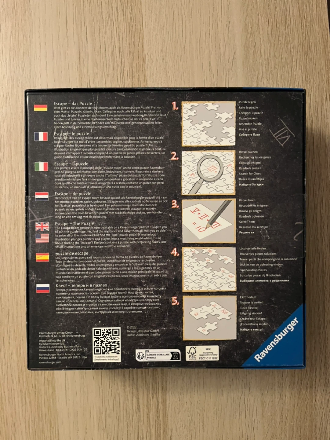 Ravensburger Escape Puzzle 759 - photo 2