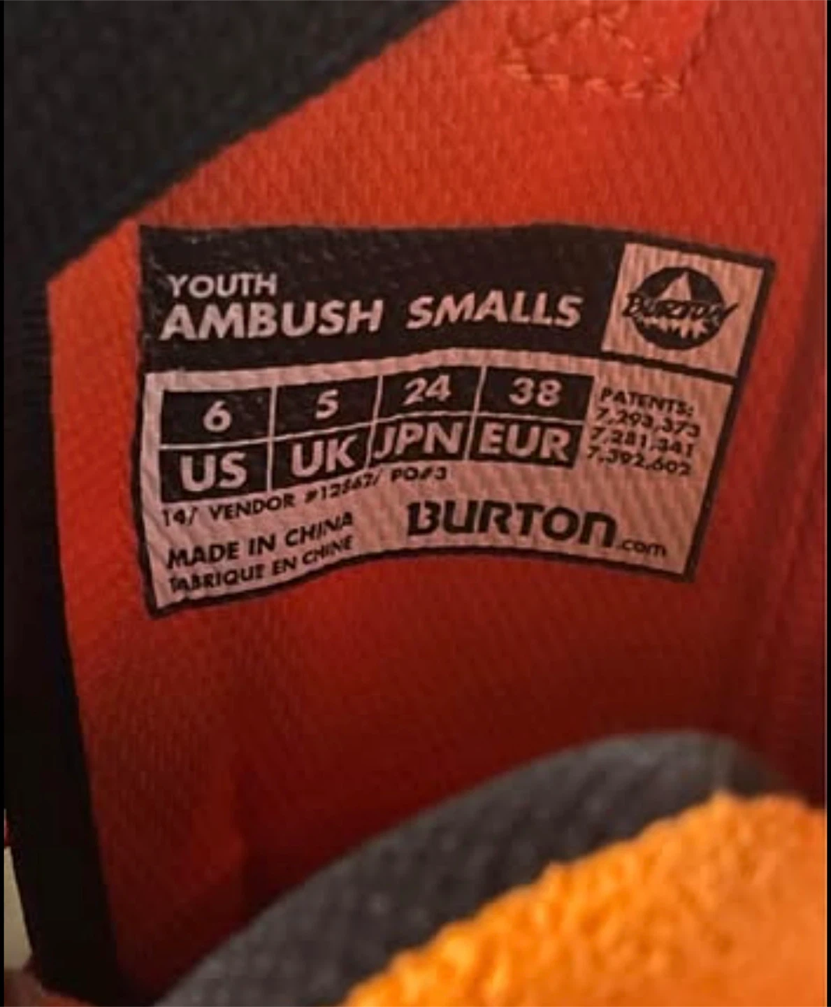 Burton Ambush Smalls Youth Snowboard Boots - US 6 - photo 4