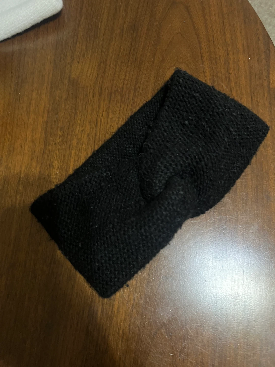 American Eagle Black Knit Winter Headband