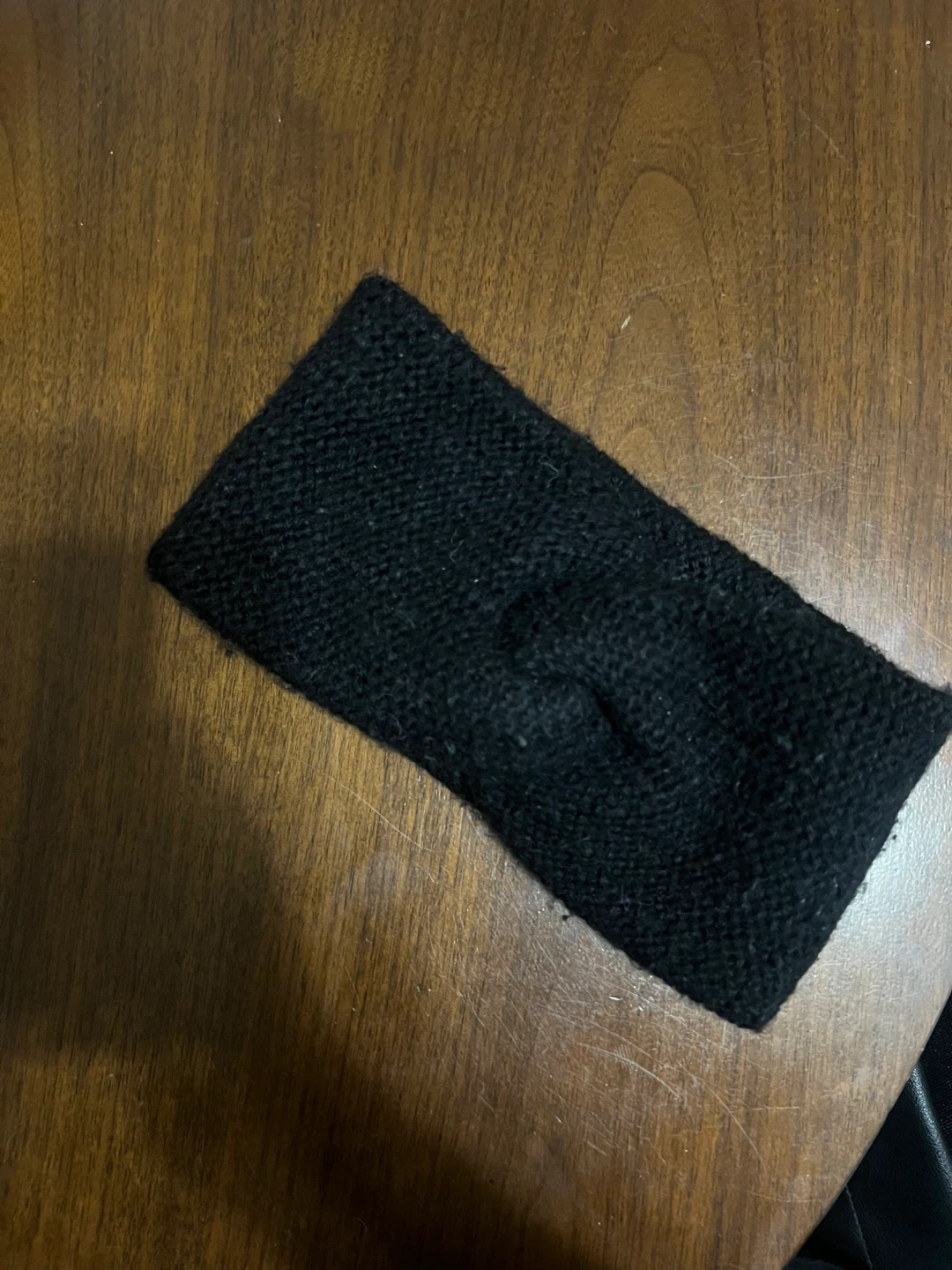 American Eagle Black Knit Winter Headband - photo 2
