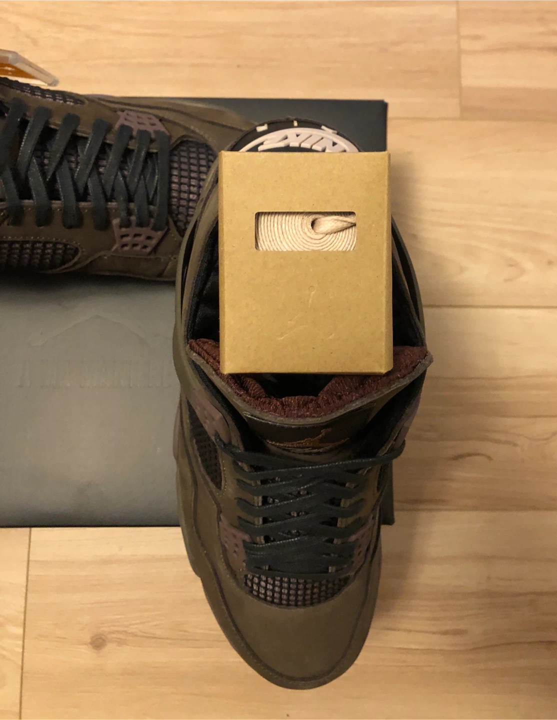 Jordan 4 A Ma Maniere Dark Mocha Sz 13 - photo 5
