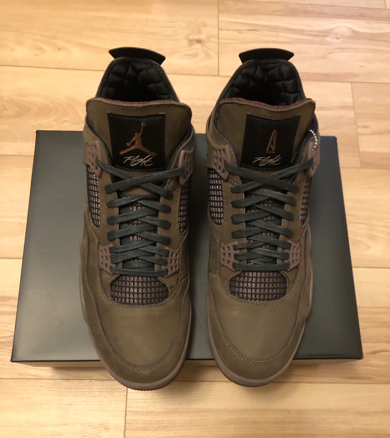 Jordan 4 A Ma Maniere Dark Mocha Sz 13