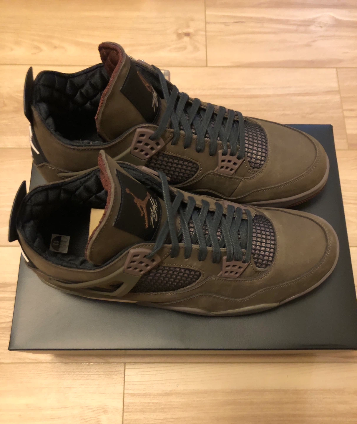 Jordan 4 A Ma Maniere Dark Mocha Sz 13 - photo 2