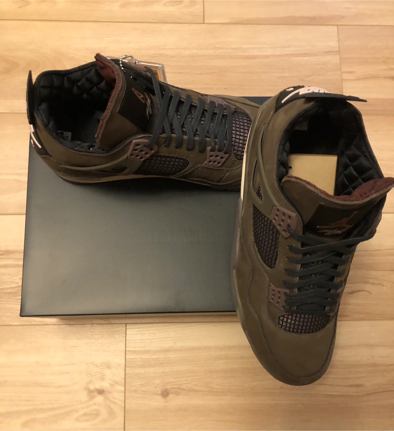Jordan 4 A Ma Maniere Dark Mocha Sz 13 - photo 3