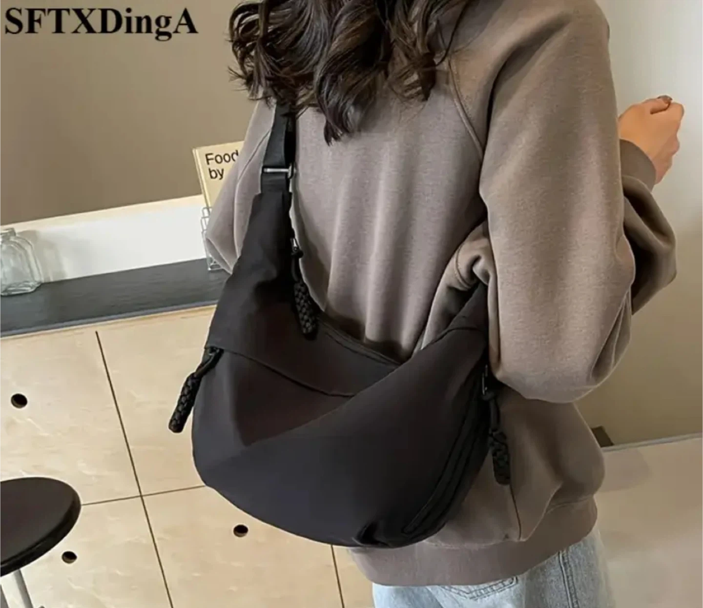 New! Black Sling Bag - photo 2
