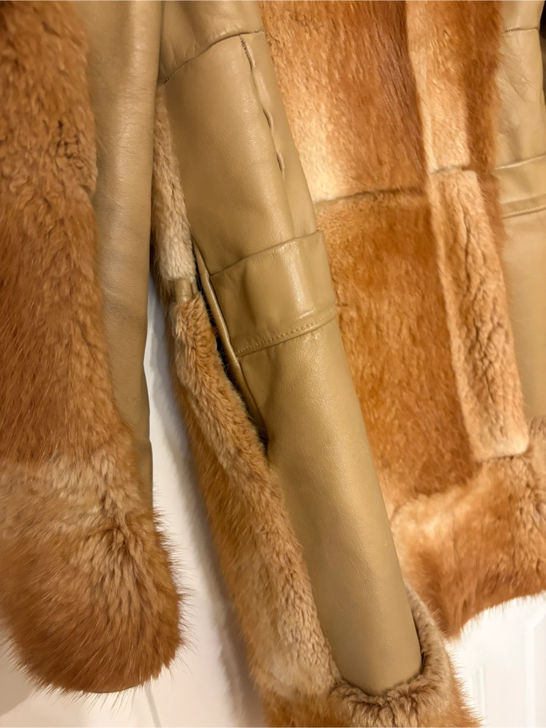 Fur and Leather Coat vintage - photo 4