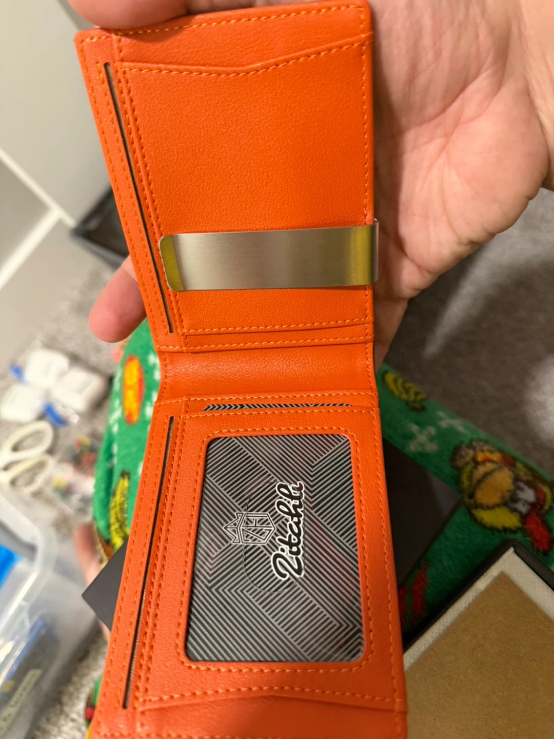 Zitahli Black Carbon Fiber Wallet, New in Box! - photo 2