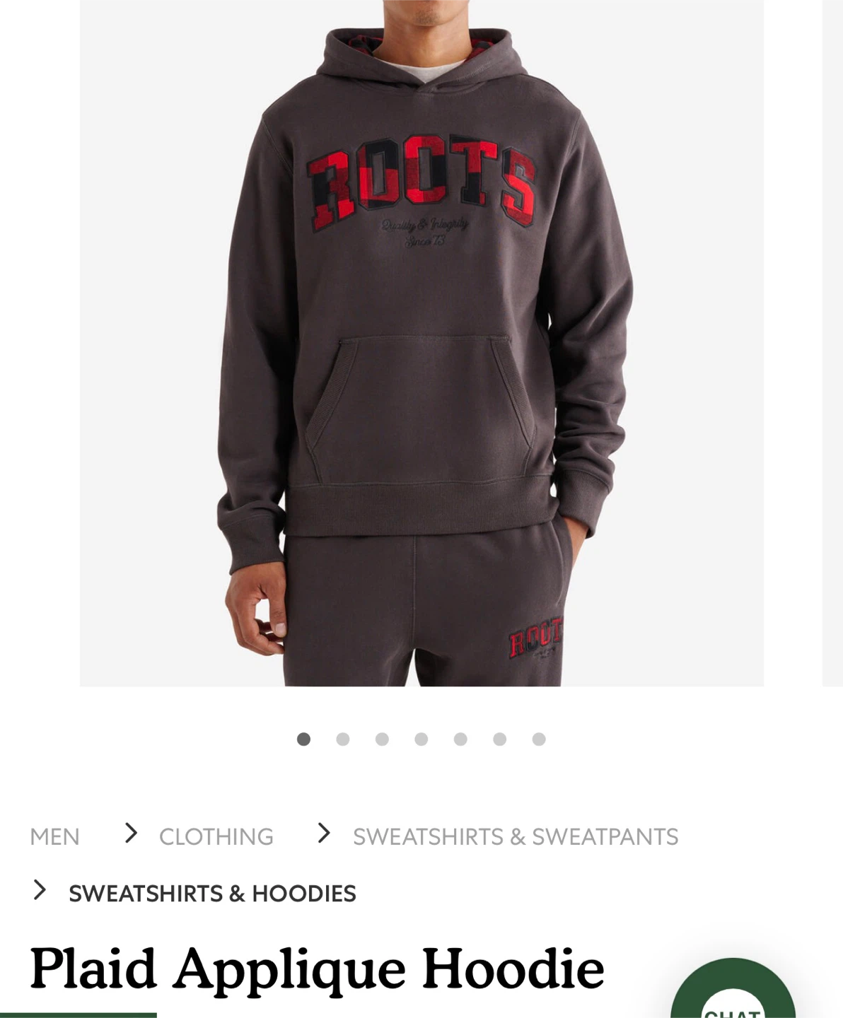 Roots Plaid Applique Sweatpants & Hoodie - photo 3
