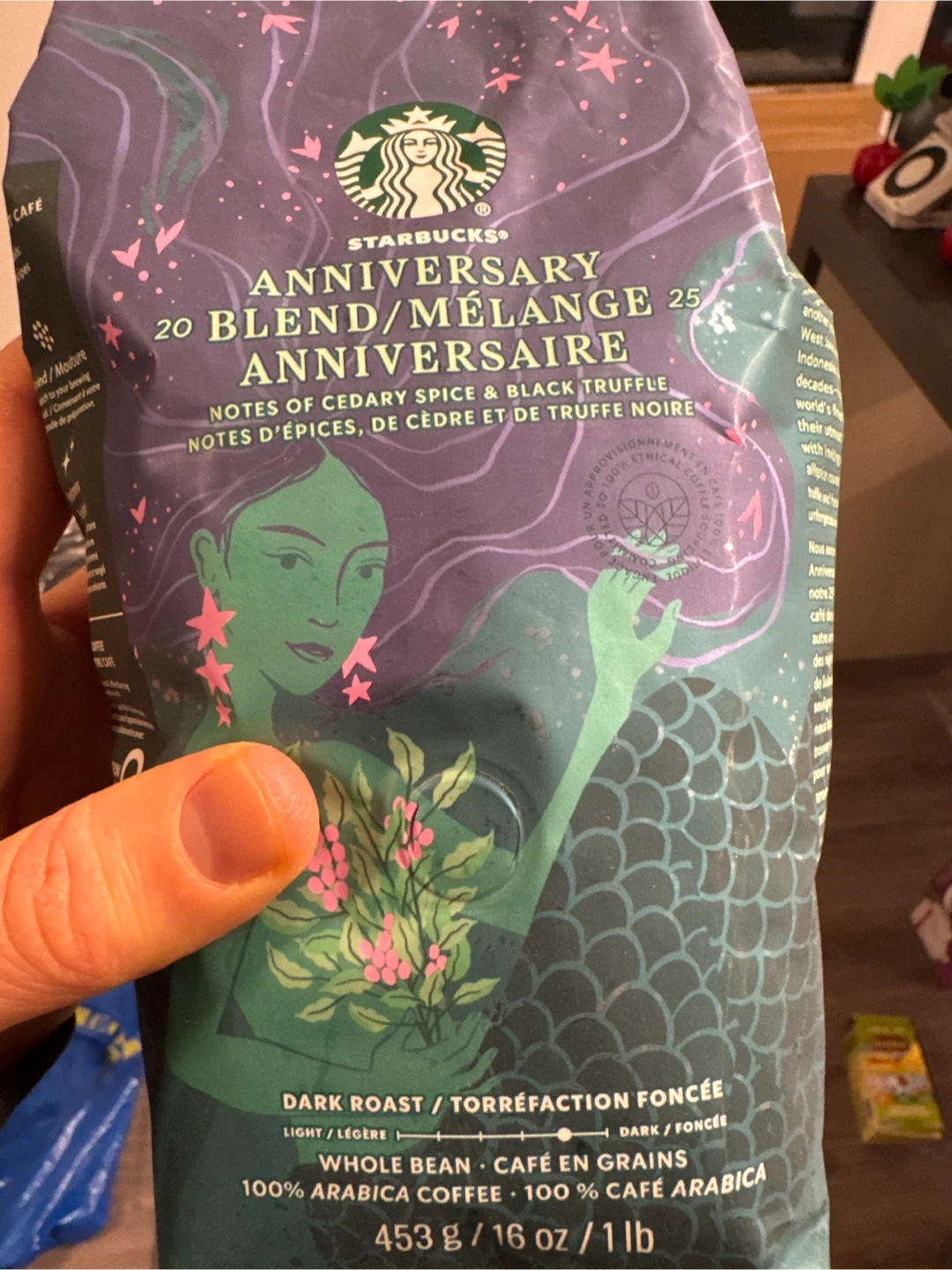 Starbucks Anniversary Blend 25 ESPRESSO GRIND Bean Coffee - photo 2