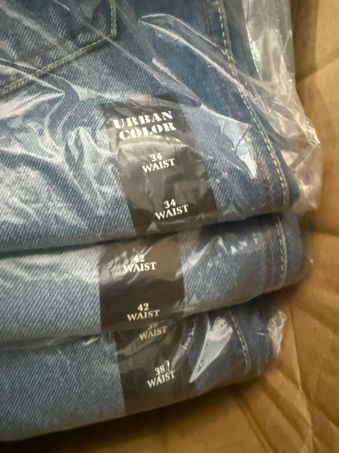 Urban Color Jeans - Size 34, 42, 38