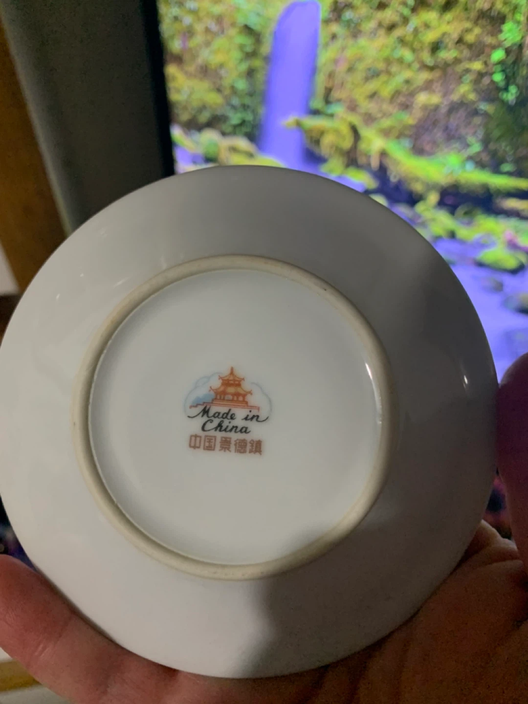 Floral Espresso Cups & Saucers - Made in China - photo 4