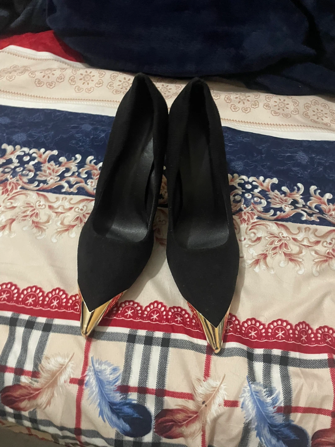 Black & Gold Heels - photo 2