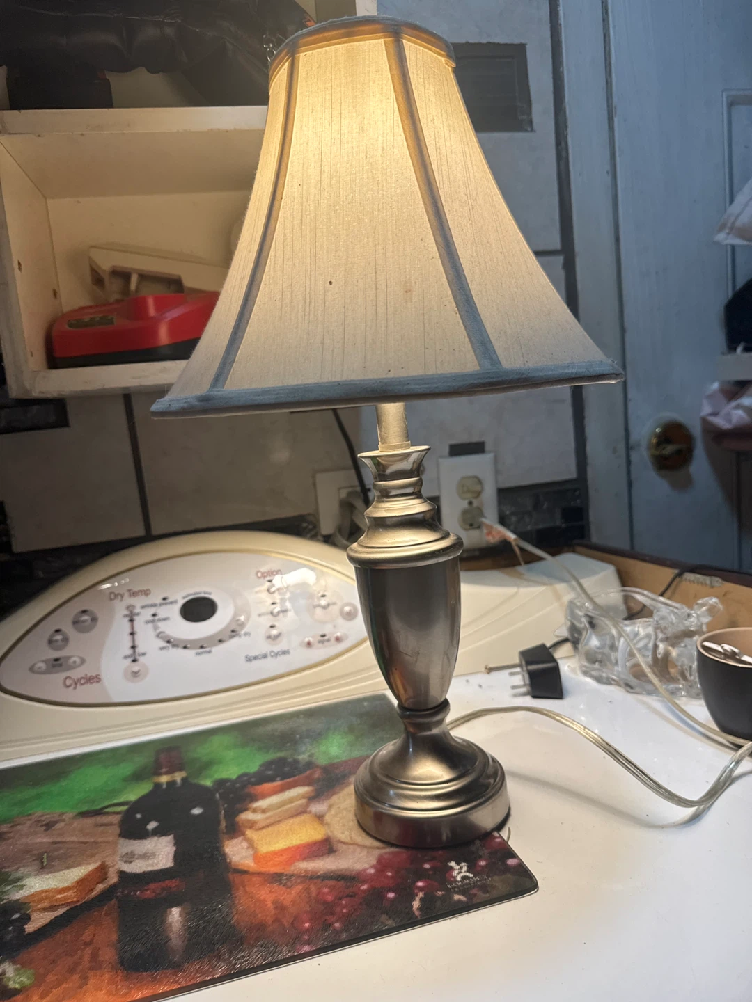 Silver Table Lamp - photo 2