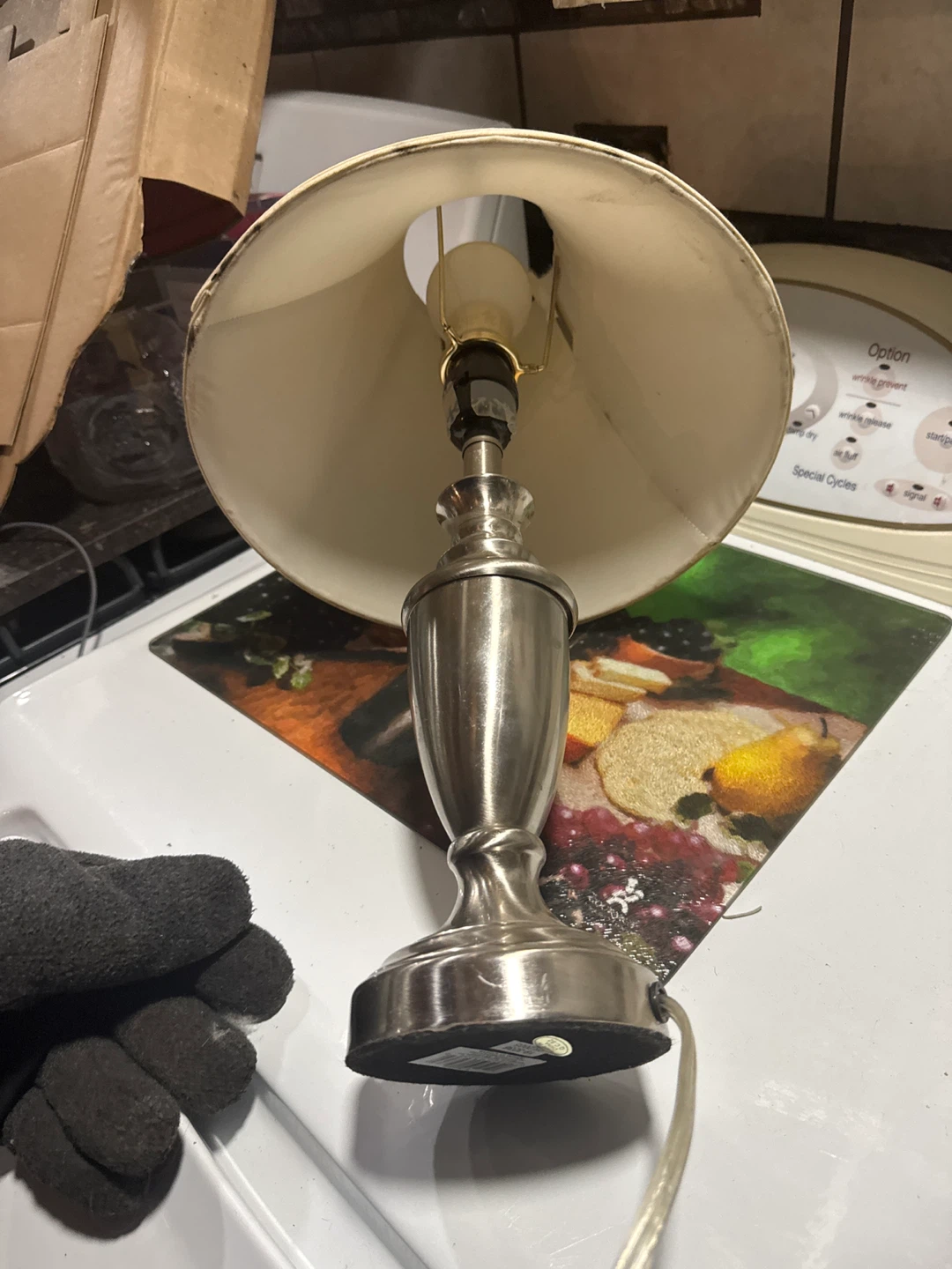 Silver Table Lamp - photo 4