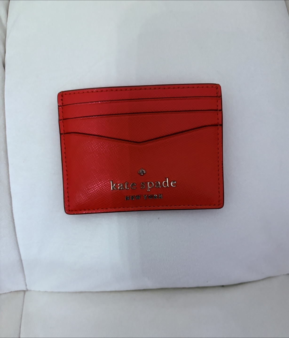 KATE SPADE LEATHER Slim Card Holder EUC