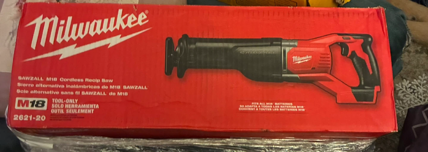 Milwaukee M18 Cordless Recip Saw - Tool Only