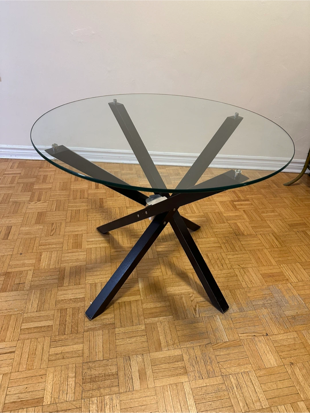 Round Glass Coffee Table