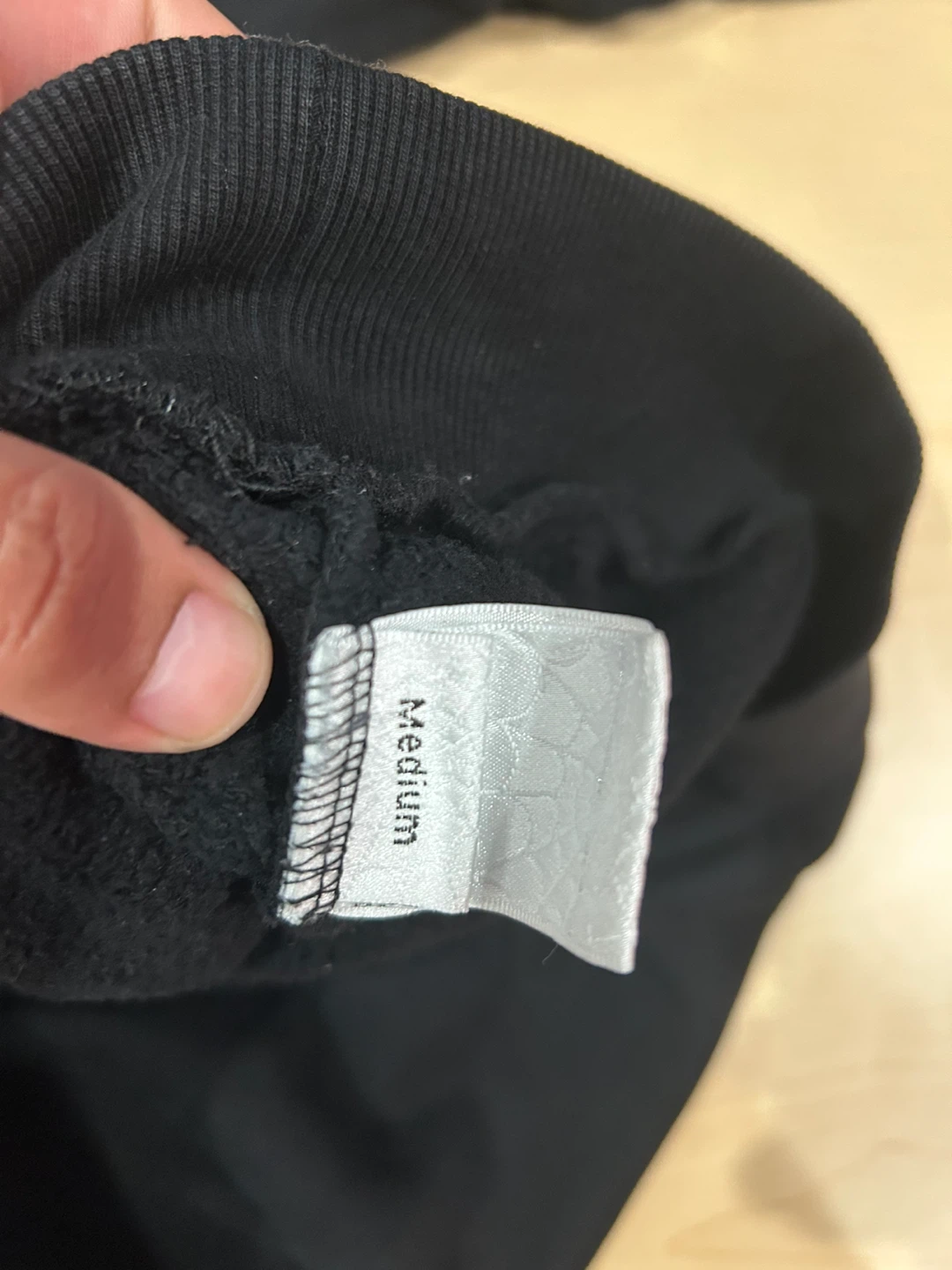 Sp5der Black Hoodie - Size Medium - photo 2