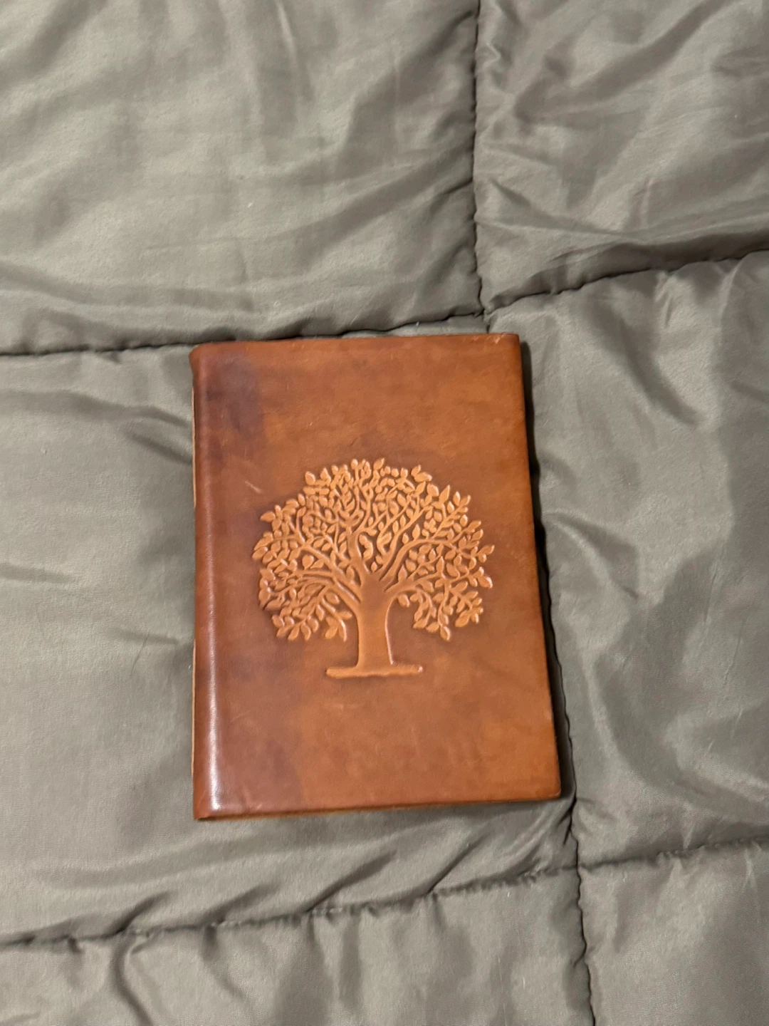 Vintage Journal with Tree Design