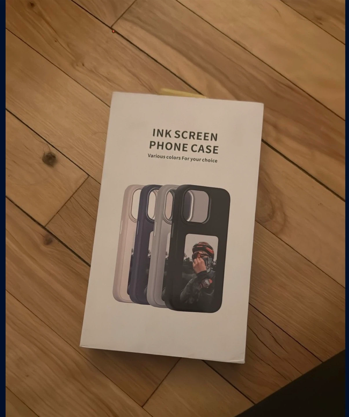 Ink Screen Phone Case for iPhone 13, New