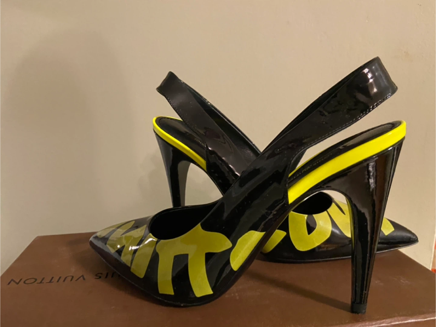 Louis Vuitton Slingback Heels - Size 37