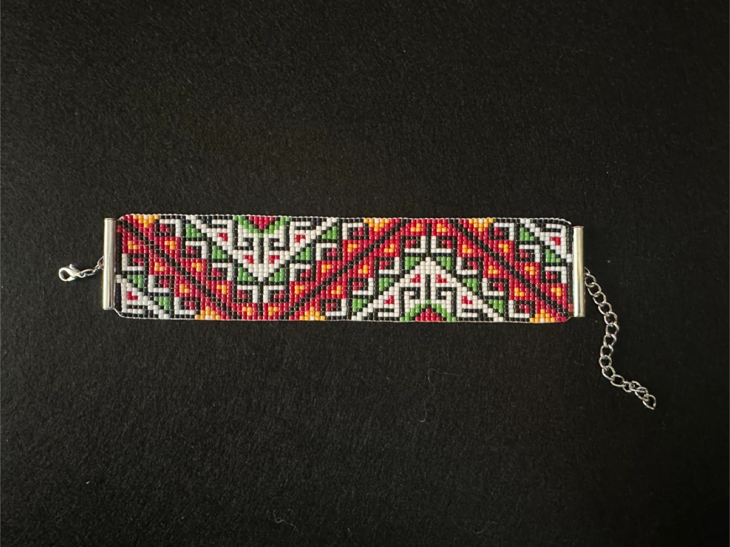 Handmade Beaded Bracelet - photo 2