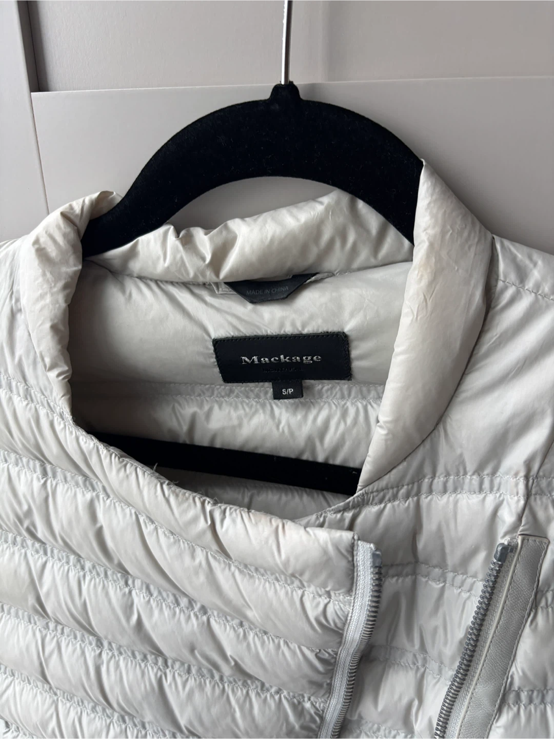 Mackage Ulana Lightweight Down Jacket - Size S/P - photo 4