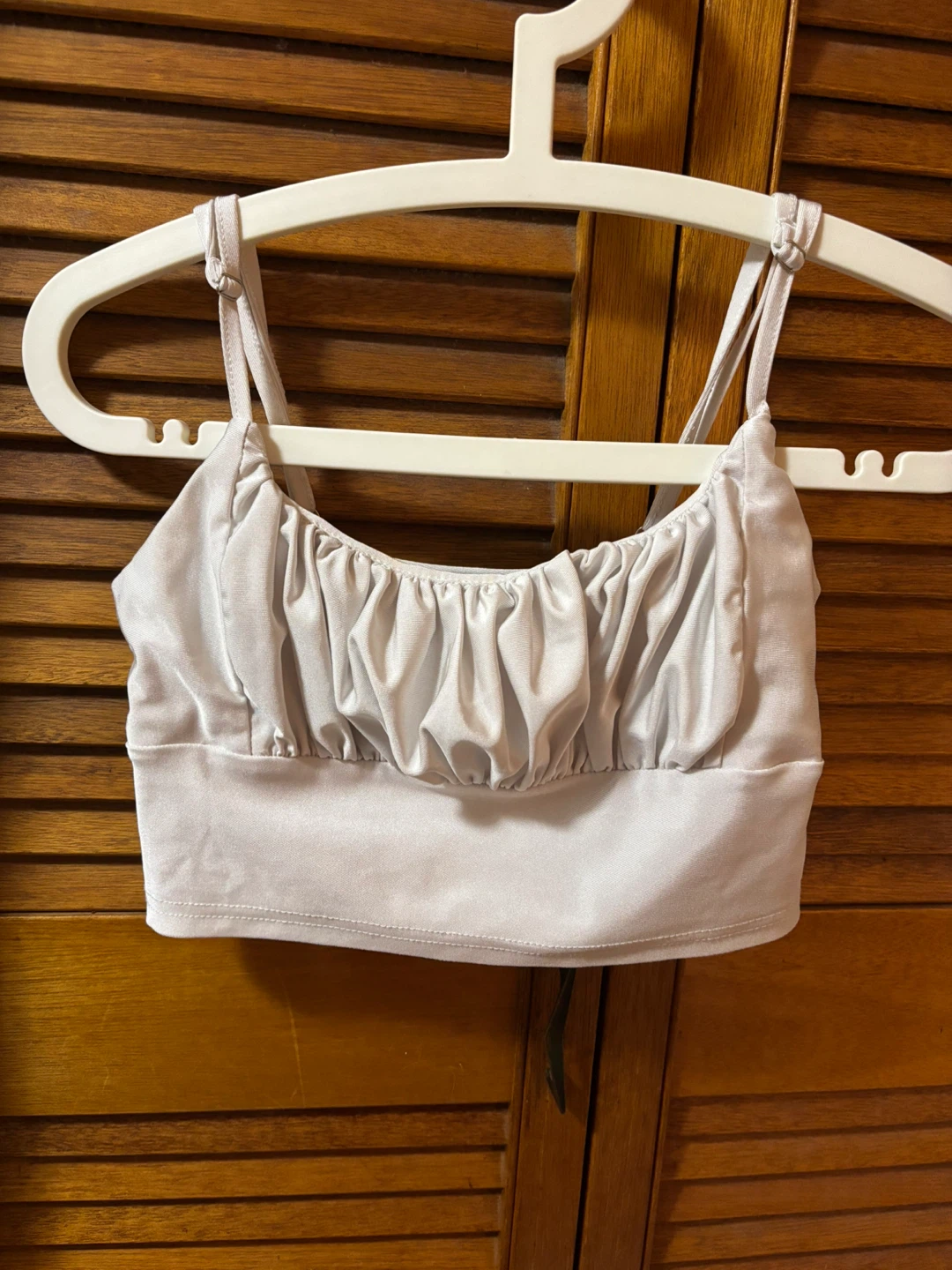 Shein White Crop Top - Size S