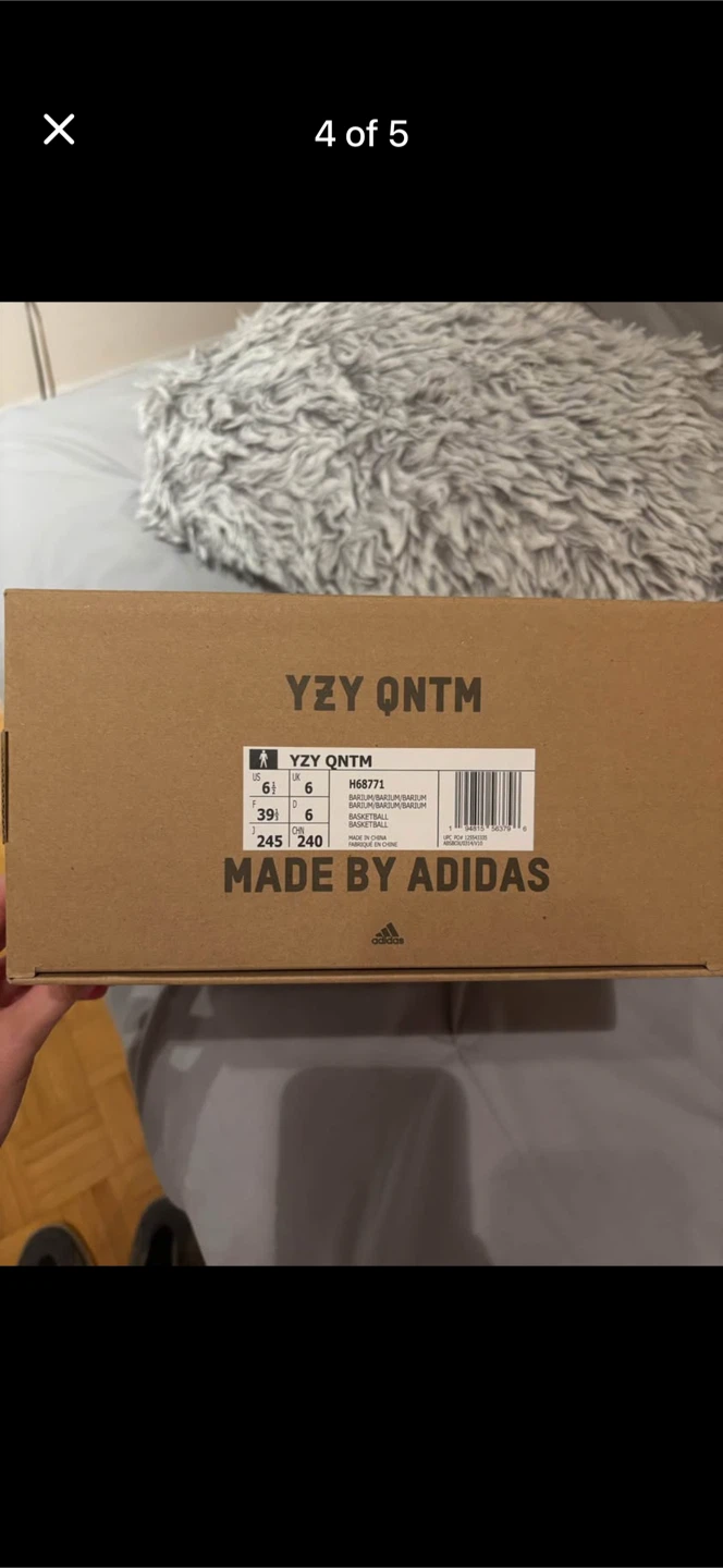 Adidas YZY QNTM Bariums Size 6.5 - photo 4