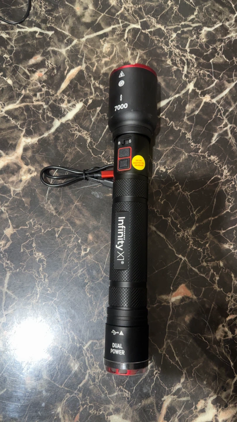 Infinity X1 7000 Flashlight Dual Power
