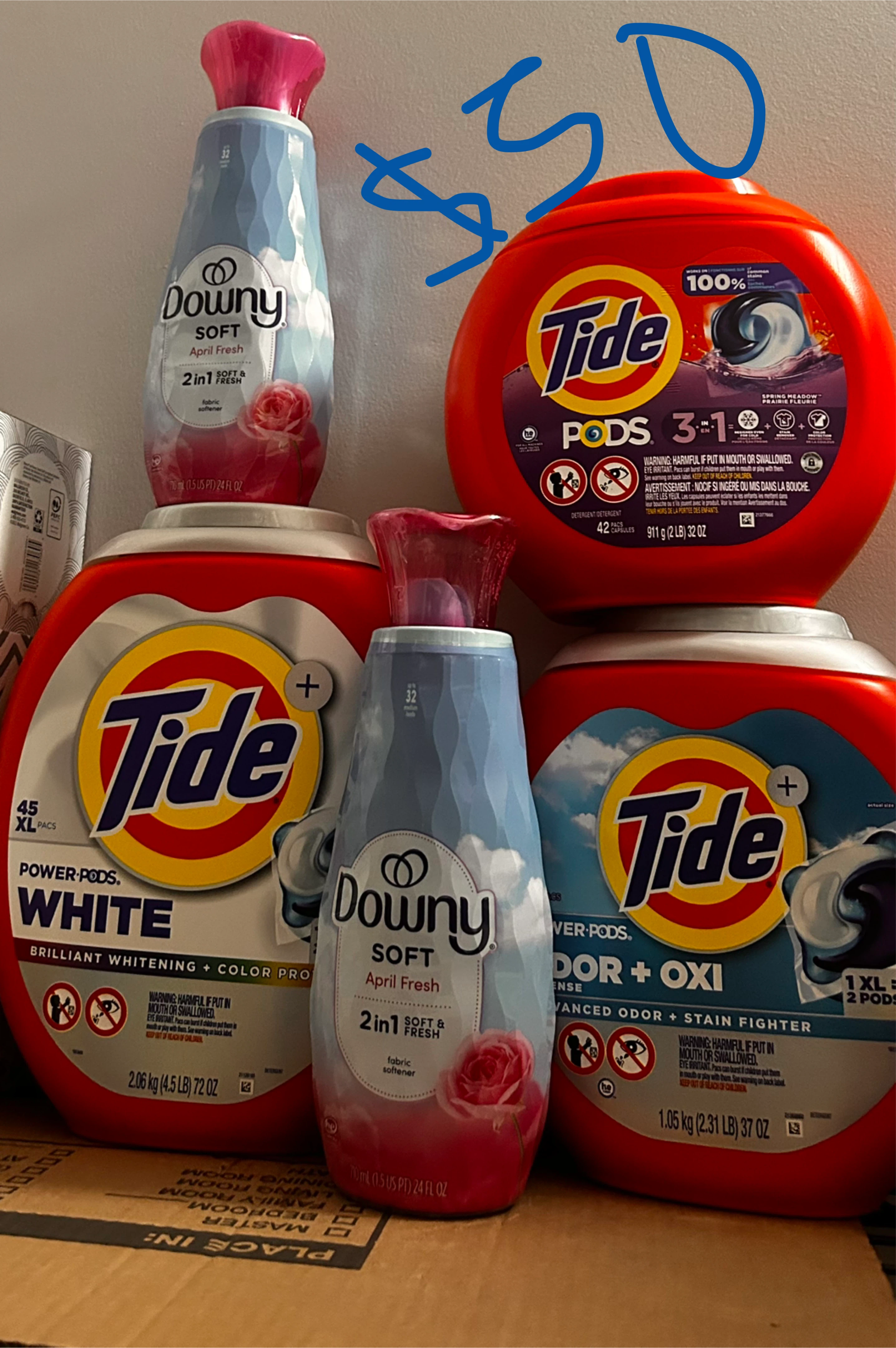 Tide & Downy Laundry Products
