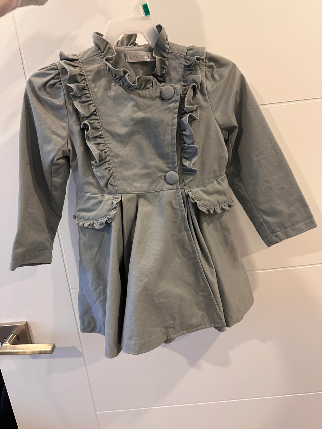 Annica Girls' Ruffle Jacket, Size 5 - photo 2